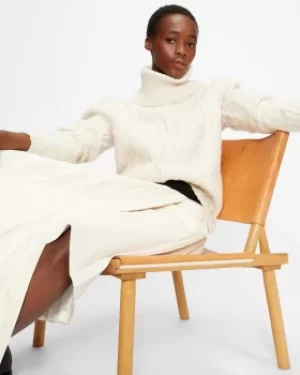 Image of Oversized Fit Cable Knit Jumper