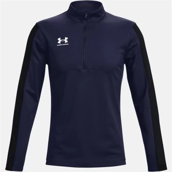 Image of Under Armour Challenger Half Zip Midlayer Mens - Navy/White