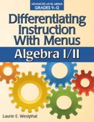Image of differentiating instruction with menus algebra i ii