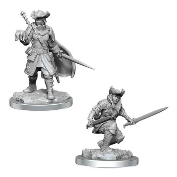 image of Magic The Gathering Unpainted Miniatures (W4) - Thraben Inspector & Tireless Tracker