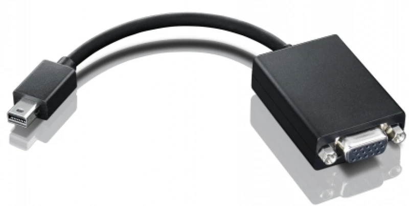 Image of Lenovo 03X6402 video cable adapter 0.172 m mini-DisplayPort VGA Black