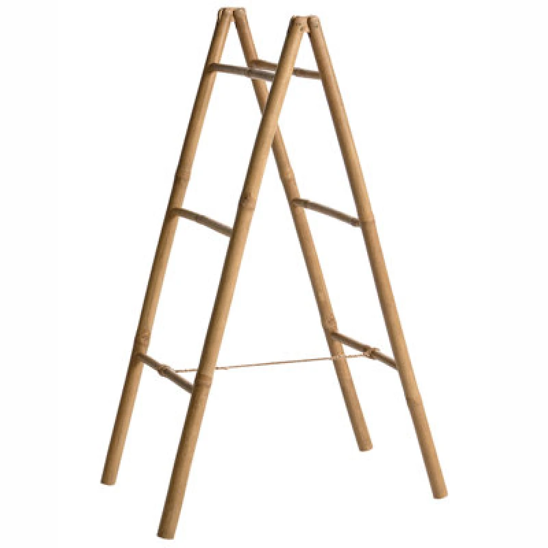 Image of Beliani Towel Stand Mojanda Bamboo Natural