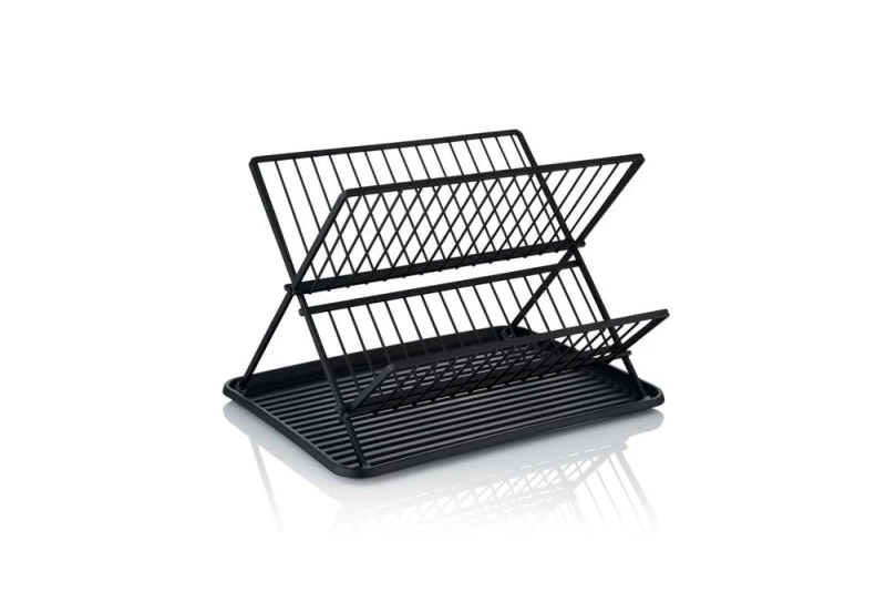 Image of Swan Stealth Collapsible Dish Rack Dish Racks Medium Black 38013803390