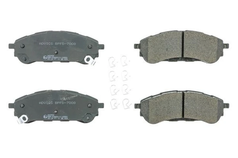 Image of AISIN Brake pad set AISIN BPFD-7008