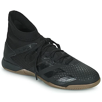 Image of adidas PREDATOR 20.3 IN womens Football Boots in Black,8,9.5,11,7,7.5,8.5,9,10,10.5,11.5,12,7.5,8.5,9.5,10