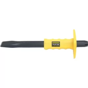 Image of 18X200MM Contractor Flat Cold Chisel C/W Guard