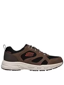 Image of Skechers Oak Canyon Shoe, Brown/Black, Size 11, Men