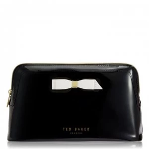 Image of Ted Baker Alley large bowcos makeup bag - Black