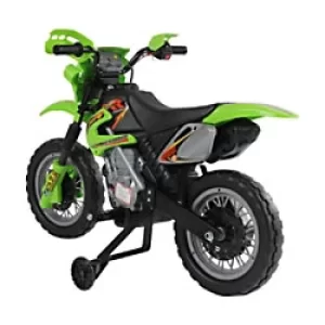 image of HOMCOM Kid Electric Motorbike 301-008GN Green