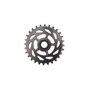 Image of Haro Lineage Sprocket 25 Teeth Platinum