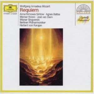 image of Mozart Requiem Tomowa-Sintow / Baltsa / Krenn / Van Dam / Karaj by Wolfgang Amadeus Mozart CD Album