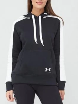 Image of Urban Armor Gear Rival Fleece Graphic CB Hoodie - Black/White, Size XL, Women