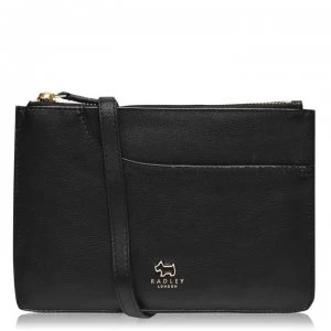 image of Radley Pockets small ziptop acrossbody bag - Black