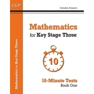 Image of Mathematics for KS3: Book 1: 10-Minute Tests by CGP Books (Paperback, 2015)