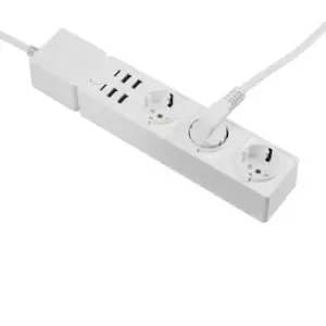 Image of Edimax SP-1123WT power extension 1.5 m 3 AC outlet(s) Indoor White