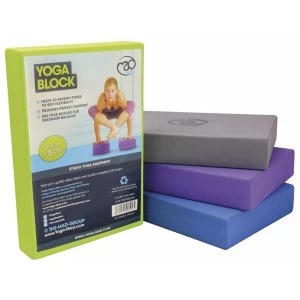 Yoga-Mad Full Yoga Block 305mm x 205mm x 50mm Lime