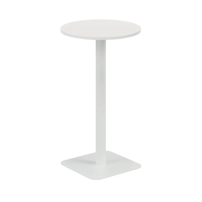 Image of Jemini Origin Round Coffee Table 600x1145mm White/White KF800162