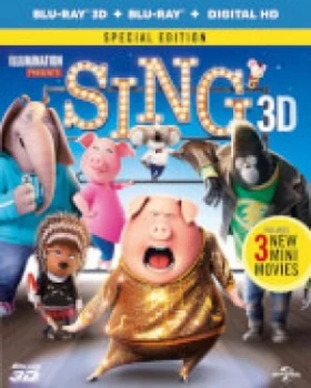 Image of Sing 3D (Includes DVD + 2D Version + UV Copy)
