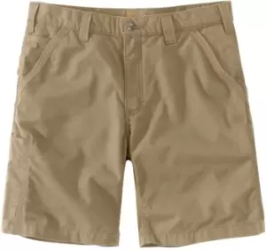 Image of Carhartt Force Broxton Utility Shorts, green-brown, Size 30, green-brown, Size 30