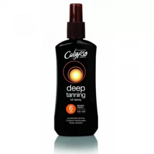 image of Calypso Deep Tanning Oil Spray SPF 6 200ml