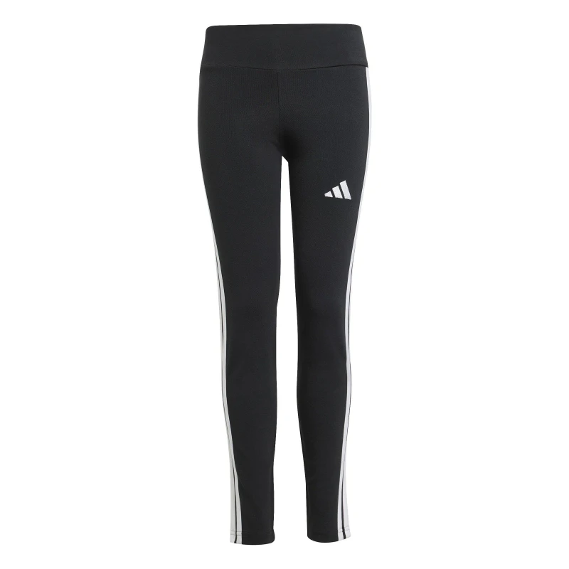 Image of adidas Girls Essentials 3-Stripes Leggings - Black 7 - 8 Years