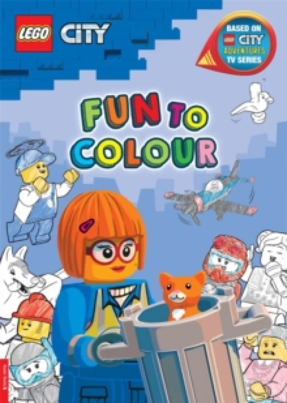 Image of Buster Books LEGO City: Fun to Colour Book Multi unisex