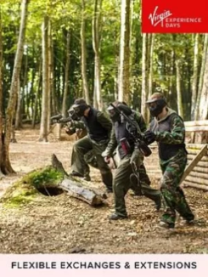 Image of Virgin Experience Days Full Day Paintballing For Four