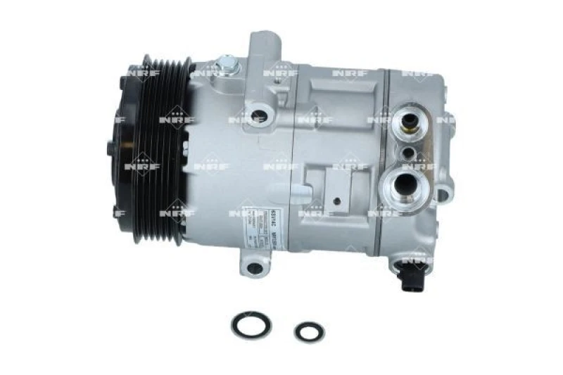 Image of NRF 32589 AC Compressor EASY FIT PAG 46, with seal ring, with gaskets/seals Compressor,air conditioning (447)