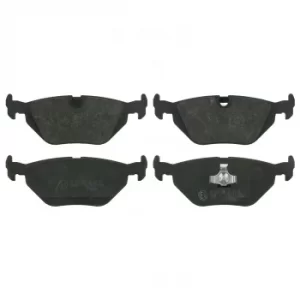 Image of Brake Pad Set 16196 by Febi Bilstein Rear Axle