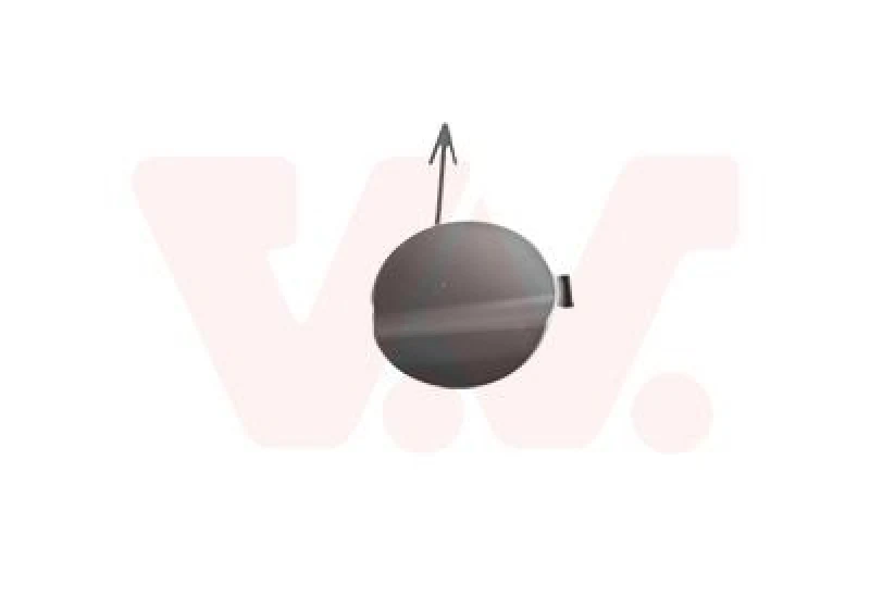 Image of VAN WEZEL Tow hook cover VAN WEZEL 1926588