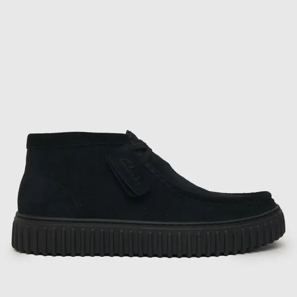 Image of Clarks torhill hi shoes in Black UK 7 (EU 41)