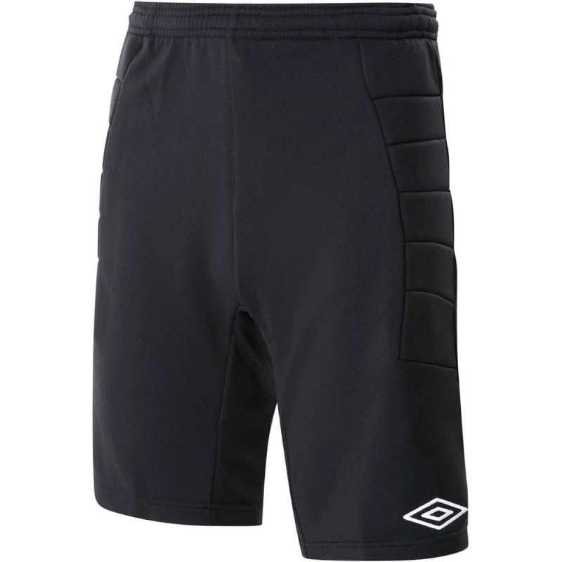 Image of Umbro Umbro Men Padded Goalkeeper Shorts in Black Size: X-Large Black X-Large Male 5063470655632