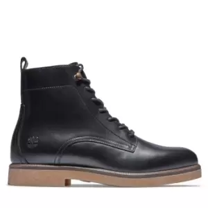 Timberland Cambridge Square Lace-up Boot For Her In Black Black, Size 3.5