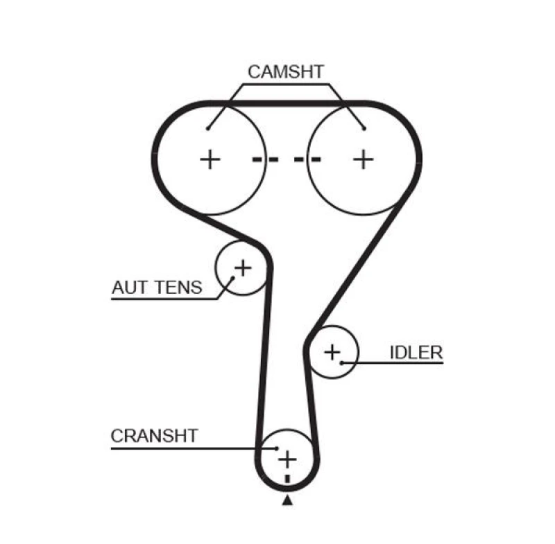 Image of GATES Timing Belt GATES 5603XS