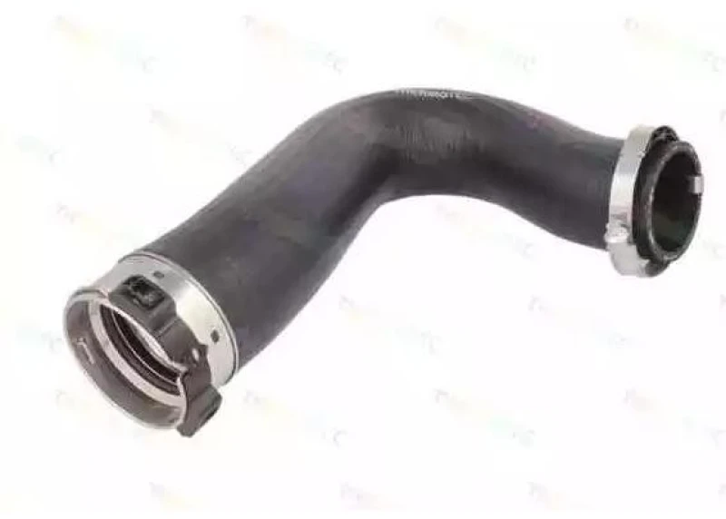 Image of VAICO V10-3782 Turbocharger Hose Rubber with fabric lining, Q+, original equipment manufacturer quality Rubber with fabric lining Charger Intake Hose