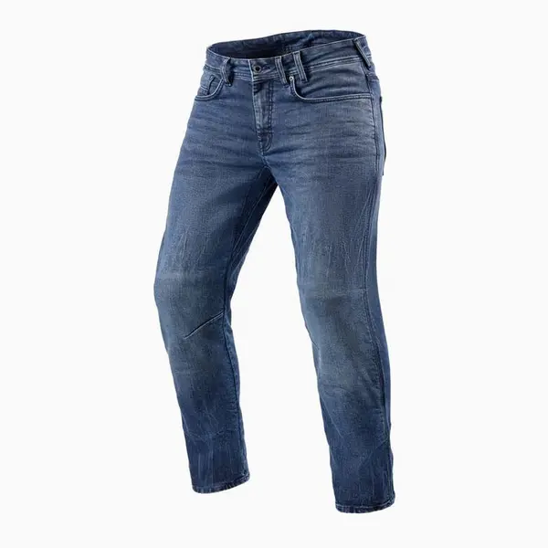 Image of REV'IT! Jeans Detroit 2 TF Medium Blue Size L34/W31