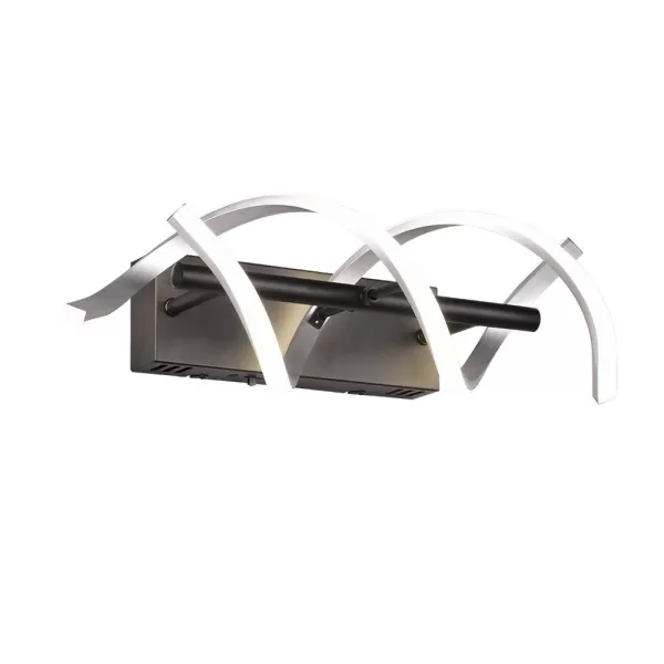 Image of Sequence Modern 22W LED Wall Lamp Brushed aluminium 2300-3000-4000K