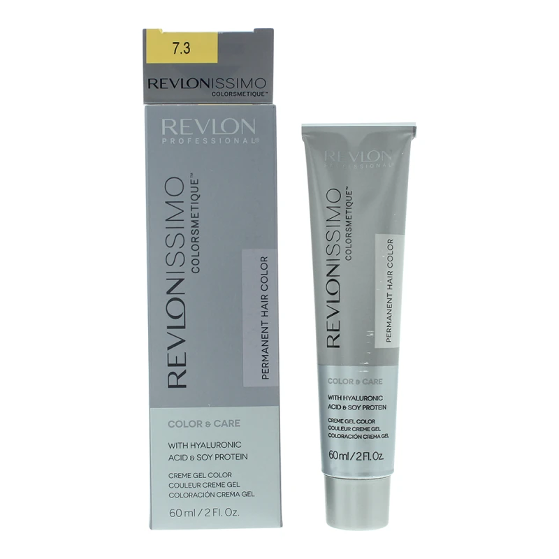Image of Revlon Revlonissimo Colorsmetique 7.3 Golden Blonde Hair Colour 60ml