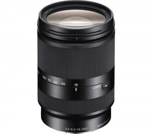 image of Sony E 18?200 mm f/3.5?6.3 OSS LE Telephoto Zoom Lens