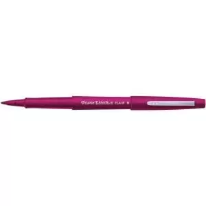 Paper Mate Flair Fibre Tip Pen Medium Point 0.7mm Magenta Pack 12