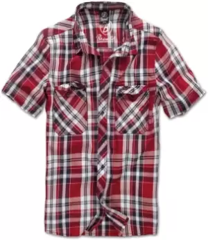Image of Brandit Roadstar Shirt, red Size M red, Size M
