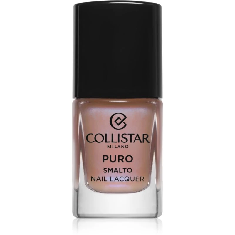 Image of Collistar Nail Lacquer Puro Smalto Lunga Dura Nail Polish 10ml - 919 Beige Porcelain
