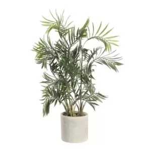 image of EGLO Tobetsu Artificial Palm Tree With Grey Plastic Pot