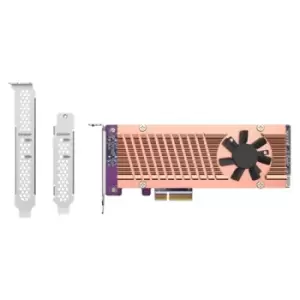 Image of QNAP QM2-2P-344A interface cards/adapter Internal M.2