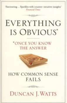 Image of Everything Is Obvious by Duncan J. Watts Paperback