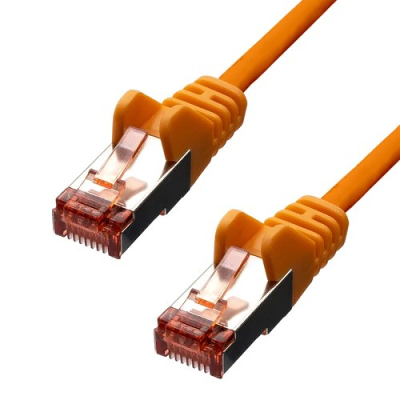 Image of ProXtend CAT6 F/UTP CCA PVC Ethernet Cable Orange 50cm