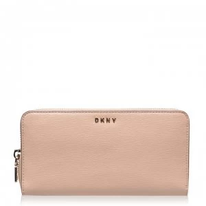 Image of DKNY Sutton Large Zip Around Purse - Sand SAN