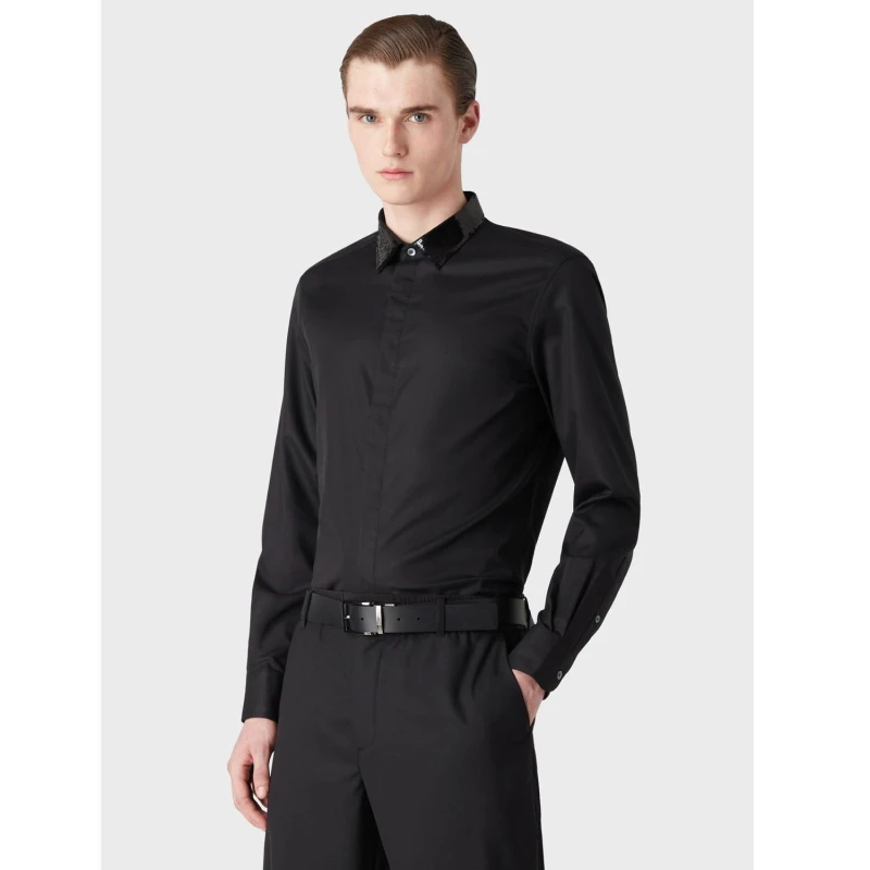 Image of Emporio Armani Shirt Black male XS