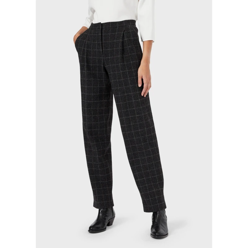 Image of Emporio Armani Check Trousers - Multi Multi 6