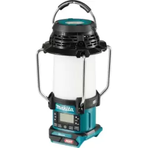 image of Makita MR009G 40v XGT Cordless DAB Radio and Work Light Lantern No Batteries No Charger